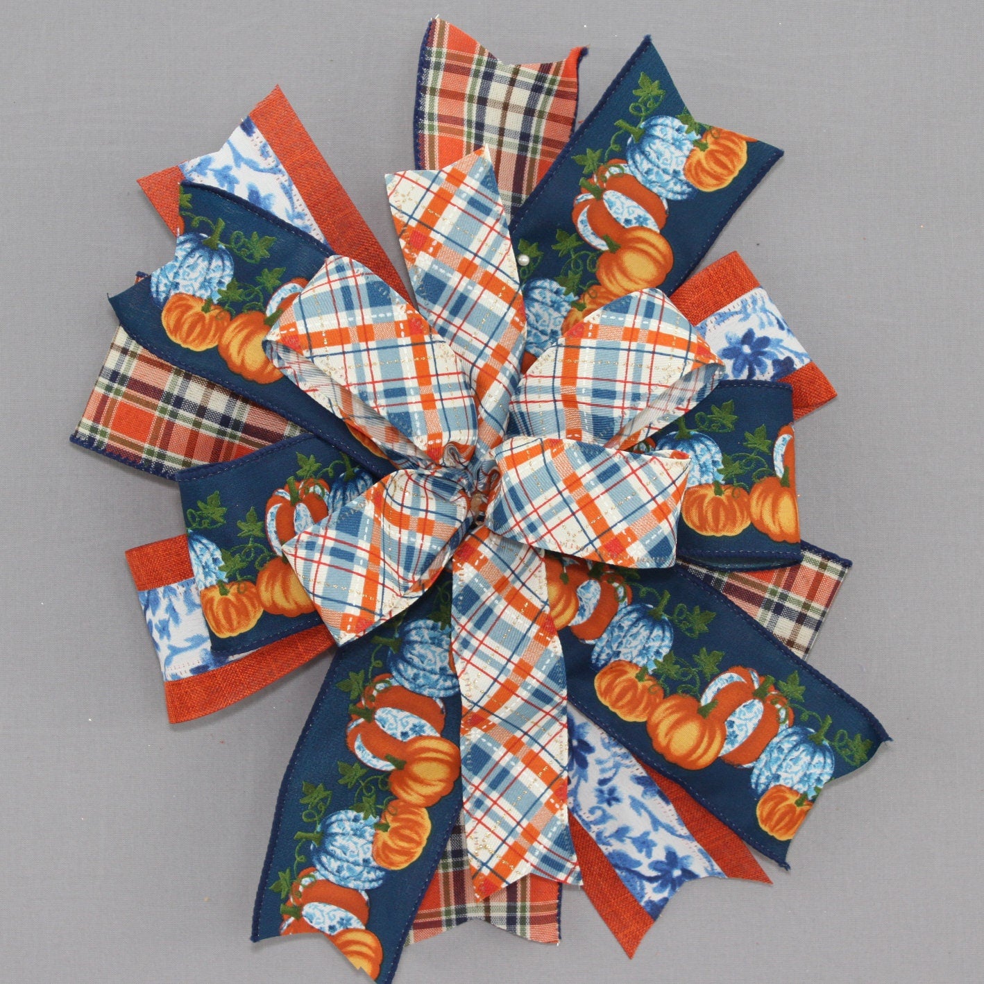 Fall Color Bow Fall Bows - Autumn Harvest Bows - Package Perfect Bows