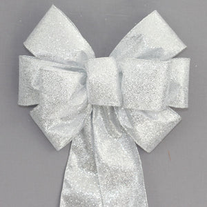 Gold Sparkle Christmas Wreath Bow 